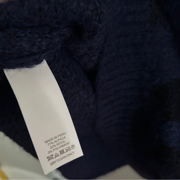 NWT Kate Spade Wild Ones  alpaca wool sweater. Oversized fit - Picture 4 of 10